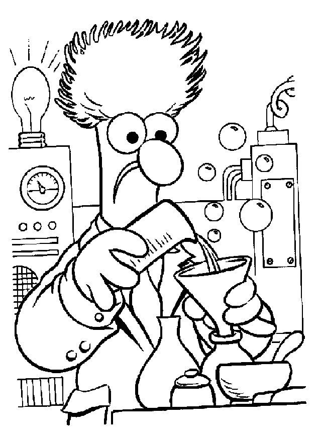 Free printable Muppets coloring page #31898 from Cartoons and Animated Shows collection