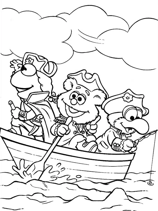 Free printable Muppets coloring page #31911 from Cartoons and Animated Shows collection
