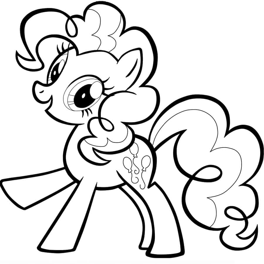 Free printable My Little Pony coloring page #183300 from Cartoons and Animated Shows collection