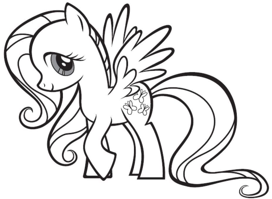 Free printable My Little Pony coloring page #183305 from Cartoons and Animated Shows collection