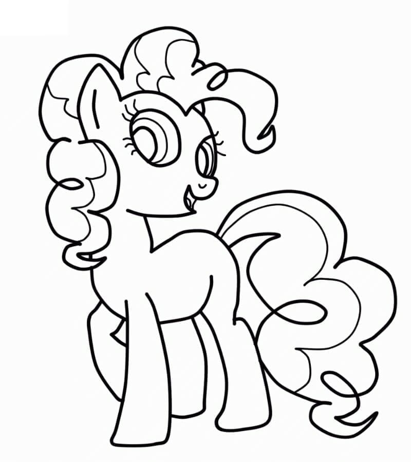 Free printable My Little Pony coloring page #183313 from Cartoons and Animated Shows collection