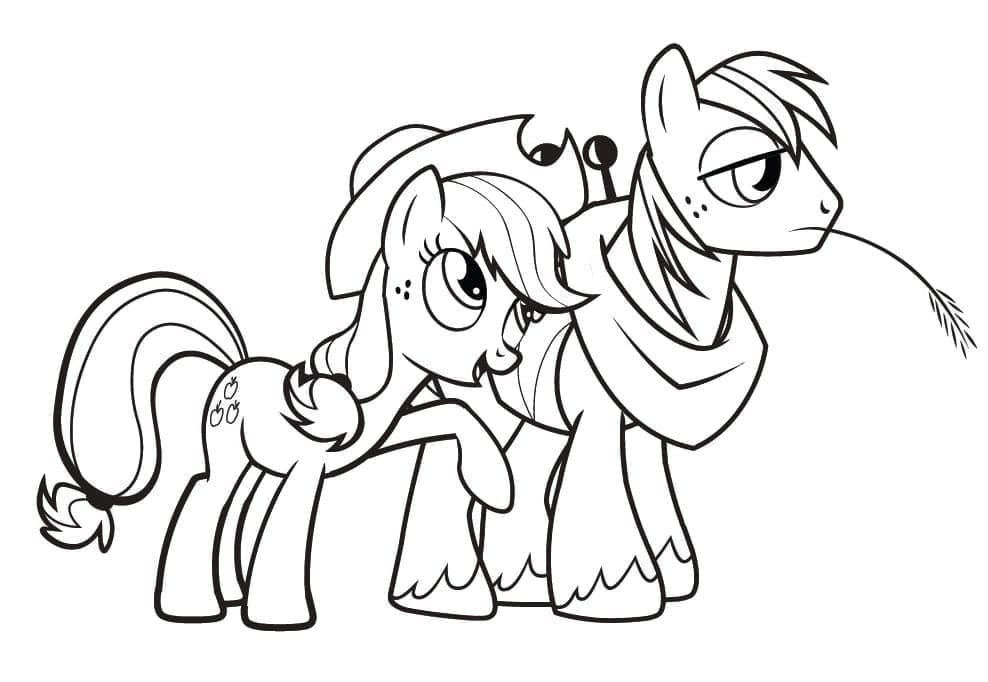 Free printable My Little Pony coloring page #183336 from Cartoons and Animated Shows collection