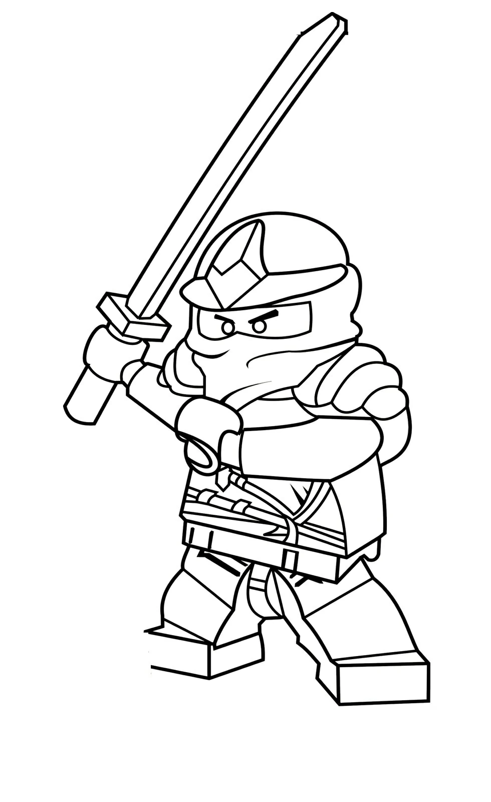 Free printable Ninjago coloring page #23982 from Cartoons and Animated Shows collection