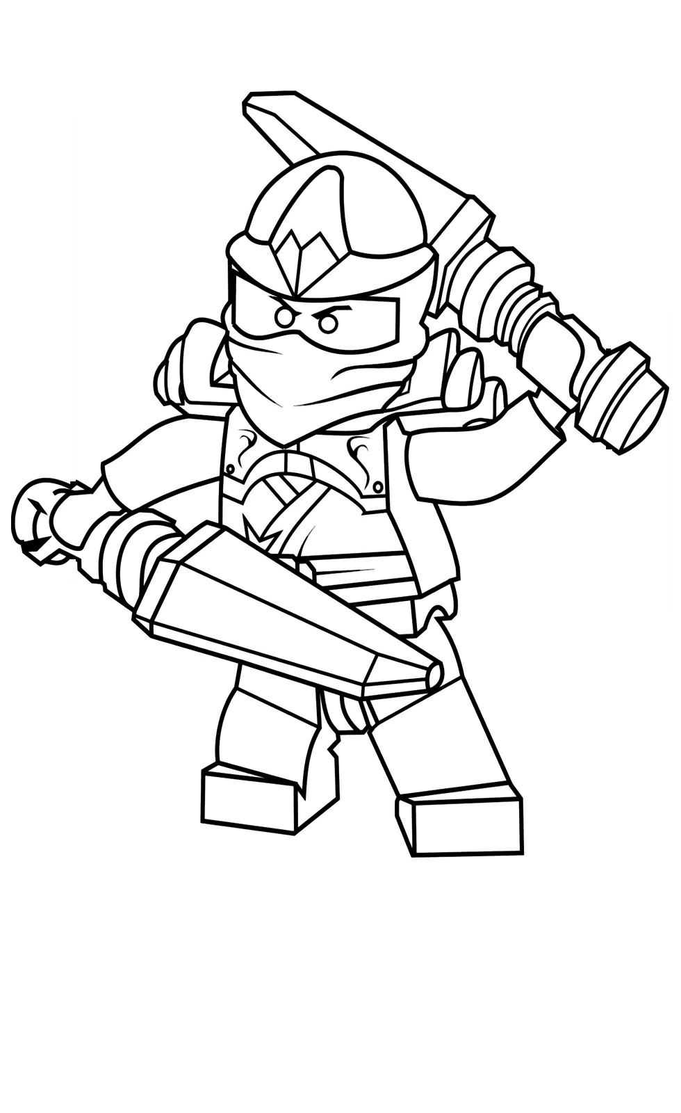 Free printable Ninjago coloring page #24048 from Cartoons and Animated Shows collection Free printable Ninjago coloring page #24048 from Cartoons and Animated Shows collection
