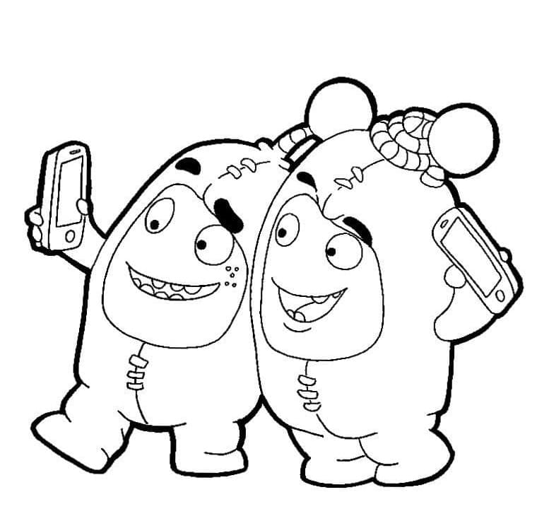 Free printable Oddbods coloring page #186523 from Cartoons and Animated Shows collection Free printable Oddbods coloring page #186523 from Cartoons and Animated Shows collection