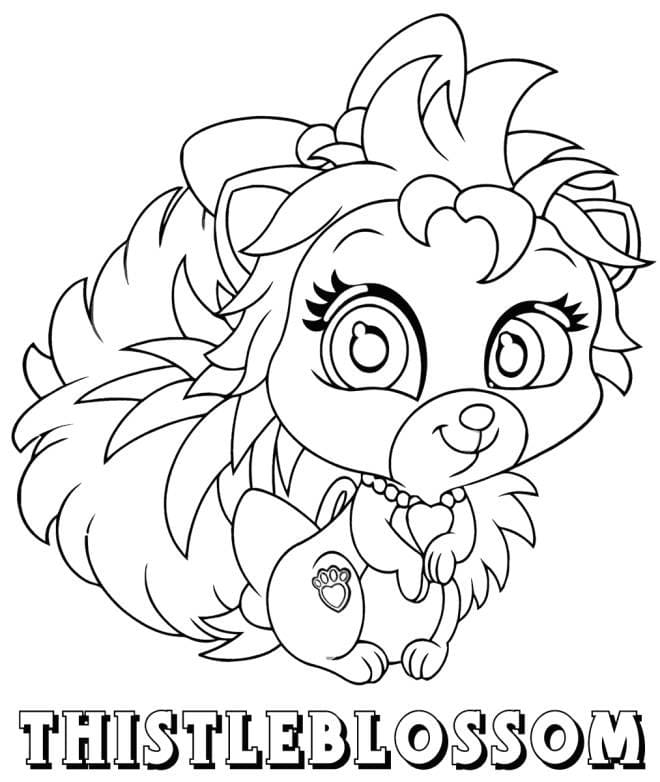 Free printable Palace Pets coloring page #196352 from Cartoons and Animated Shows collection