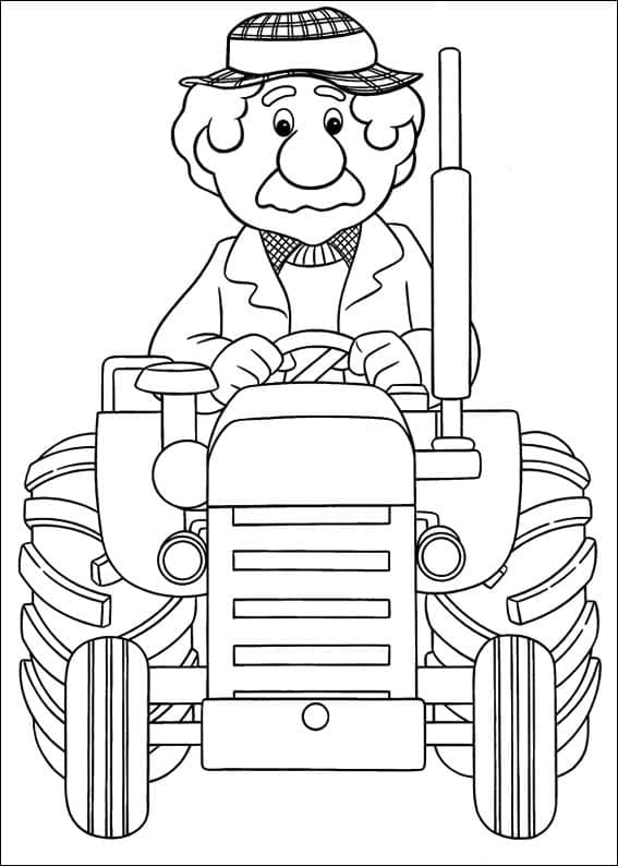 Free printable Postman Pat coloring page #206784 from Cartoons and Animated Shows collection