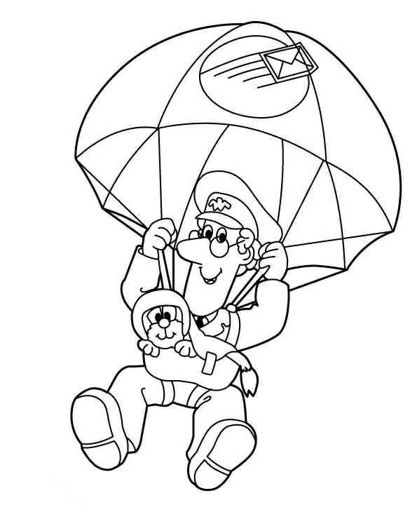 Free printable Postman Pat coloring page #49480 from Cartoons and Animated Shows collection