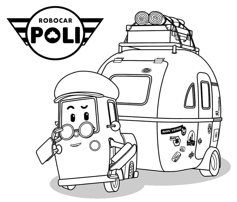 Free printable Robocar Poli coloring page #185693 from Cartoons and Animated Shows collection