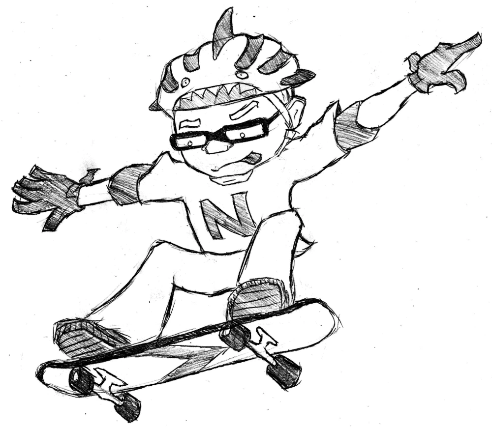 Coloring page: Rocket Power (Cartoons and Animated Shows) #52662 - Free Printable Coloring Pages