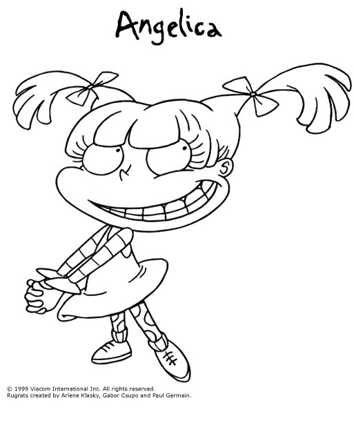 Coloring page: Rugrats (Cartoons and Animated Shows) #52710 - Free Printable Coloring Pages
