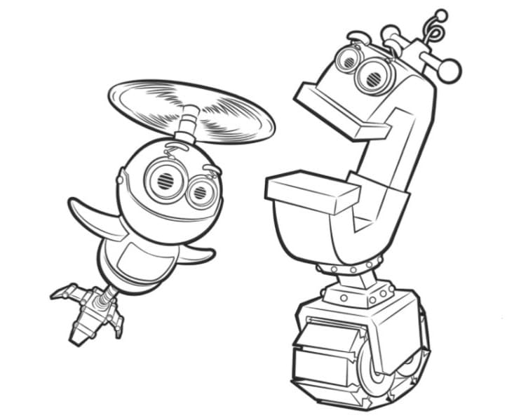 Free printable Rusty Rivets coloring page #195754 from Cartoons and Animated Shows collection