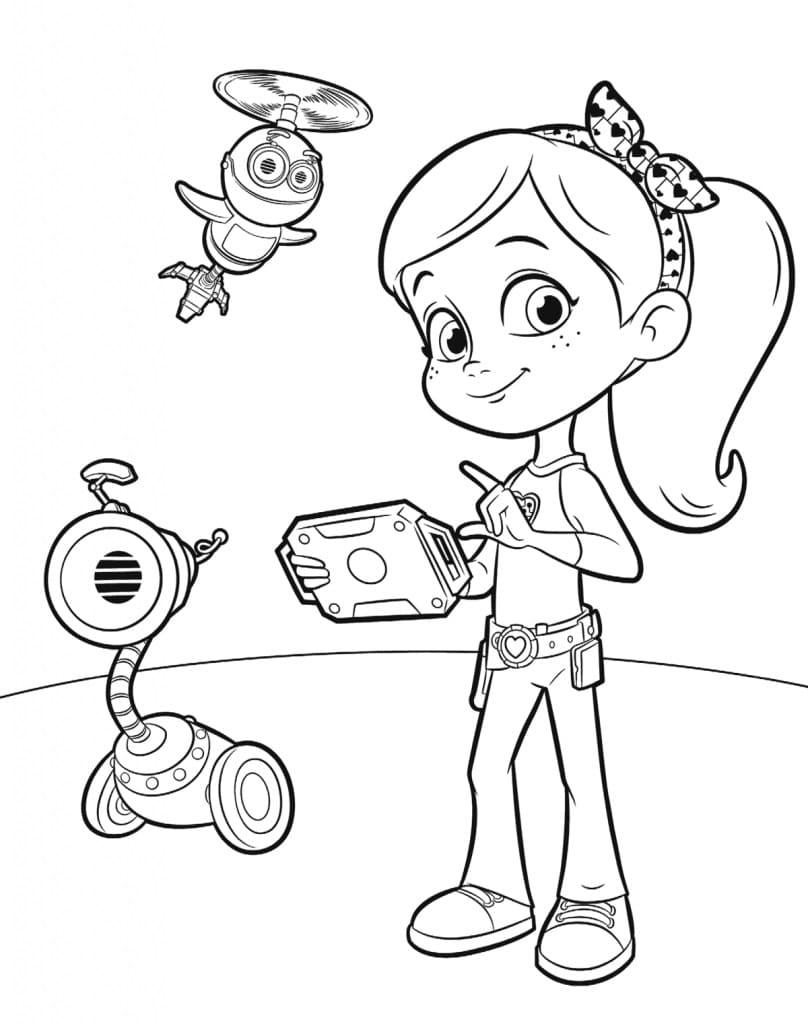 Free printable Rusty Rivets coloring page #195761 from Cartoons and Animated Shows collection