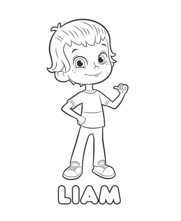 Free printable Rusty Rivets coloring page #195765 from Cartoons and Animated Shows collection