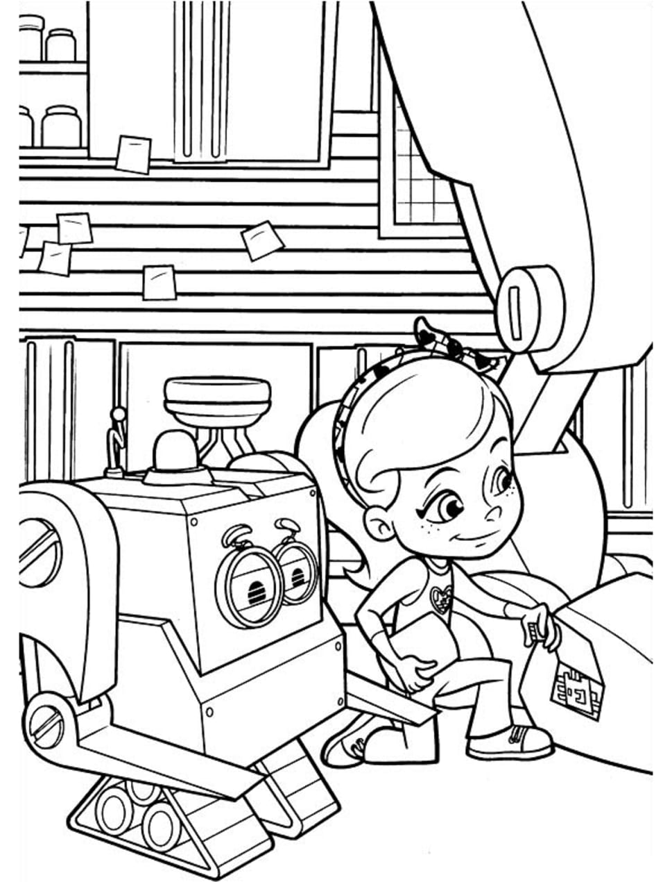 Free printable Rusty Rivets coloring page #195773 from Cartoons and Animated Shows collection