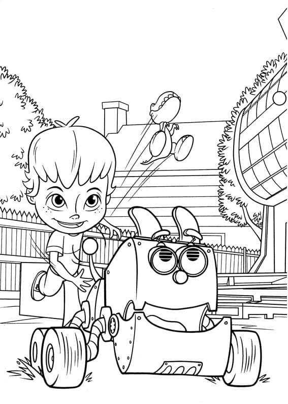 Free printable Rusty Rivets coloring page #195775 from Cartoons and Animated Shows collection