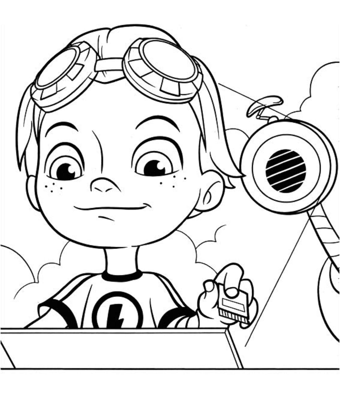 Free printable Rusty Rivets coloring page #195777 from Cartoons and Animated Shows collection Free printable Rusty Rivets coloring page #195777 from Cartoons and Animated Shows collection