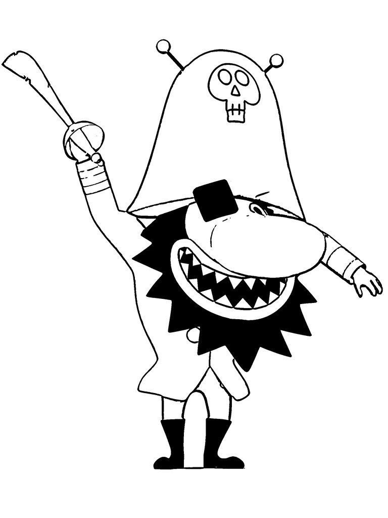 Coloring page: SamSam (Cartoons and Animated Shows) #39603 - Free Printable Coloring Pages