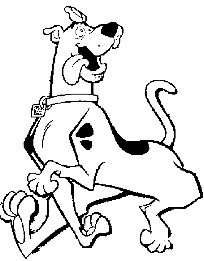 Free printable Scooby doo coloring page #31342 from Cartoons and Animated Shows collection Free printable Scooby doo coloring page #31342 from Cartoons and Animated Shows collection