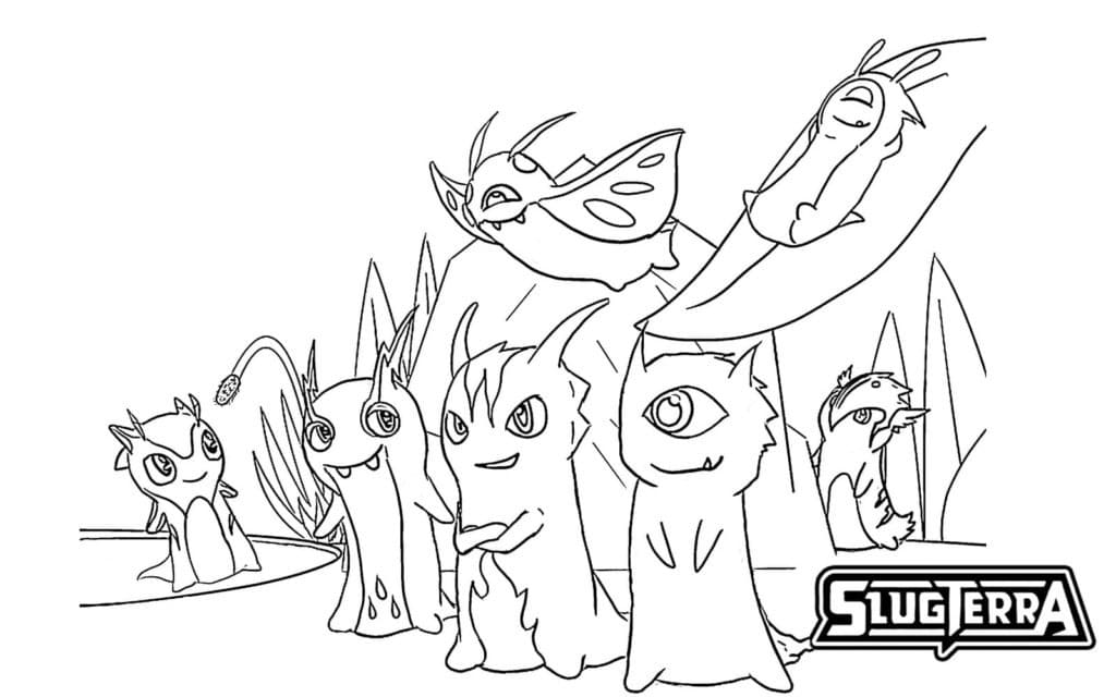 Coloring page: Slugterra (Cartoons and Animated Shows) #195519 - Free Printable Coloring Pages