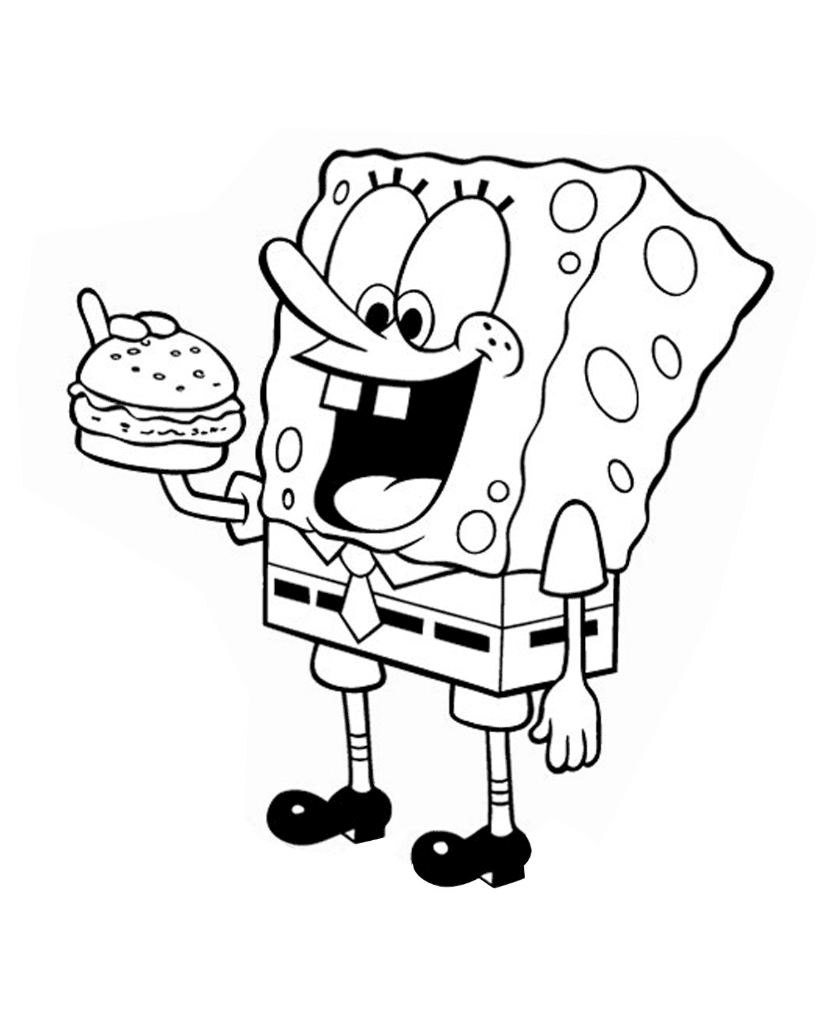 Free printable SquareBob SquarePants coloring page #33403 from Cartoons and Animated Shows collection Free printable SquareBob SquarePants coloring page #33403 from Cartoons and Animated Shows collection