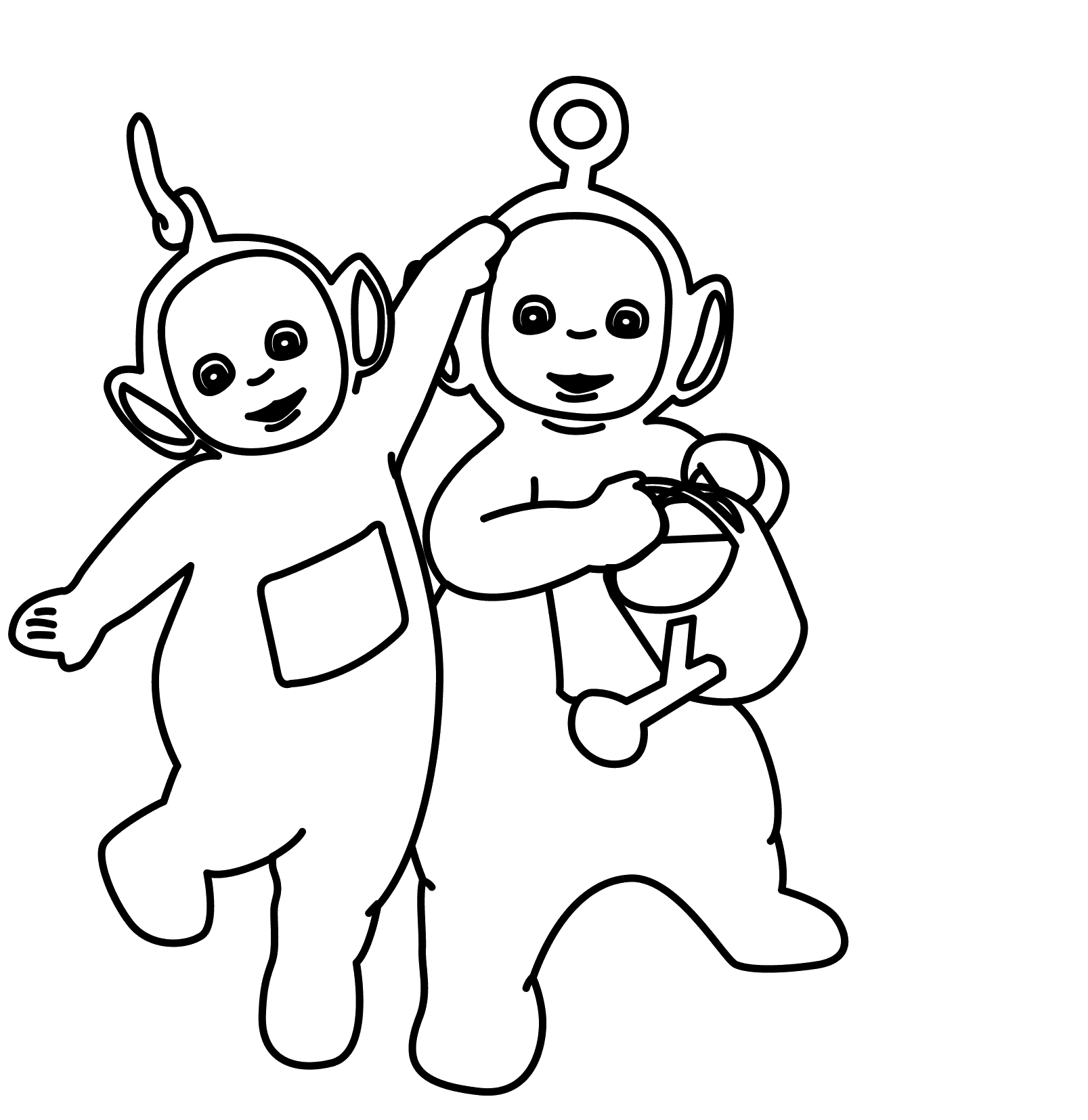 Free printable Teletubbies coloring page #49799 from Cartoons and Animated Shows collection Free printable Teletubbies coloring page #49799 from Cartoons and Animated Shows collection