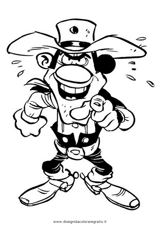 Coloring page: The Daltons (Cartoons and Animated Shows) #51789 - Free Printable Coloring Pages