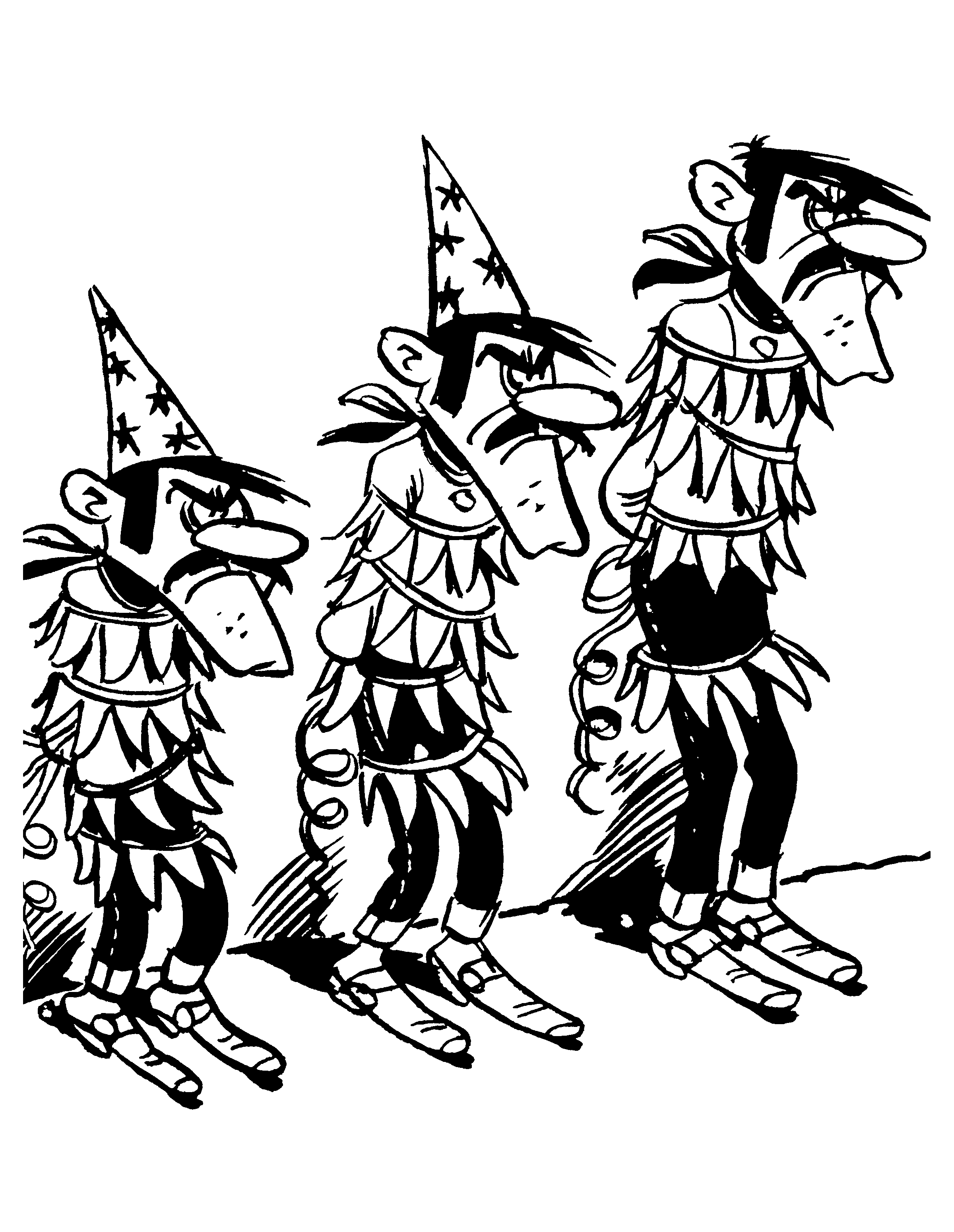 Coloring page: The Daltons (Cartoons and Animated Shows) #52156 - Free Printable Coloring Pages