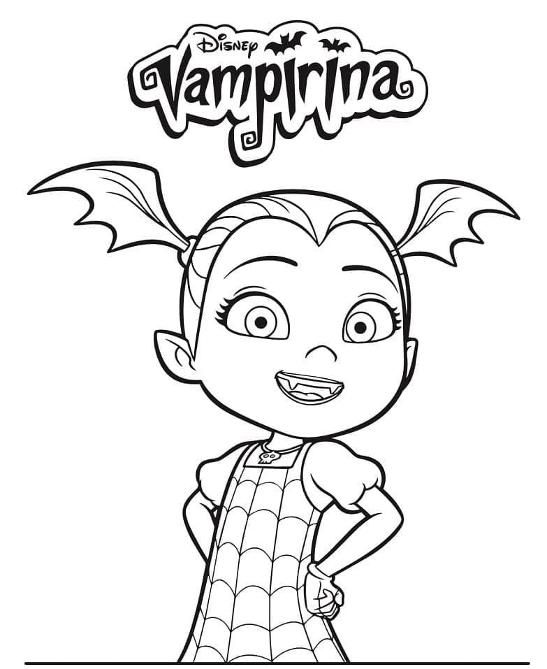 Free printable Vampirina coloring page #198591 from Cartoons and Animated Shows collection