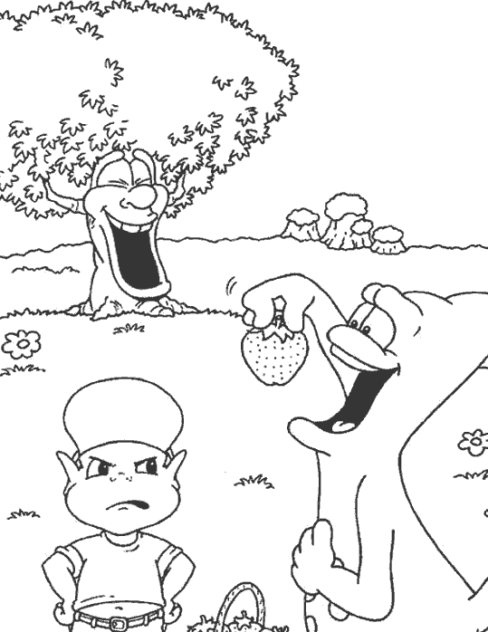 Coloring page: Adiboo (Cartoons) #23574 - Free Printable Coloring Pages