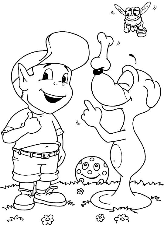 Coloring page: Adiboo (Cartoons) #23579 - Free Printable Coloring Pages