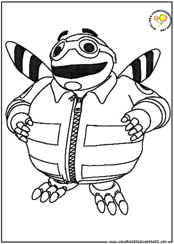 Coloring page: Adiboo (Cartoons) #23595 - Free Printable Coloring Pages
