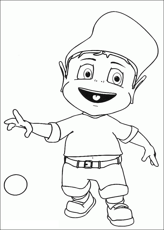Coloring page: Adiboo (Cartoons) #23605 - Free Printable Coloring Pages