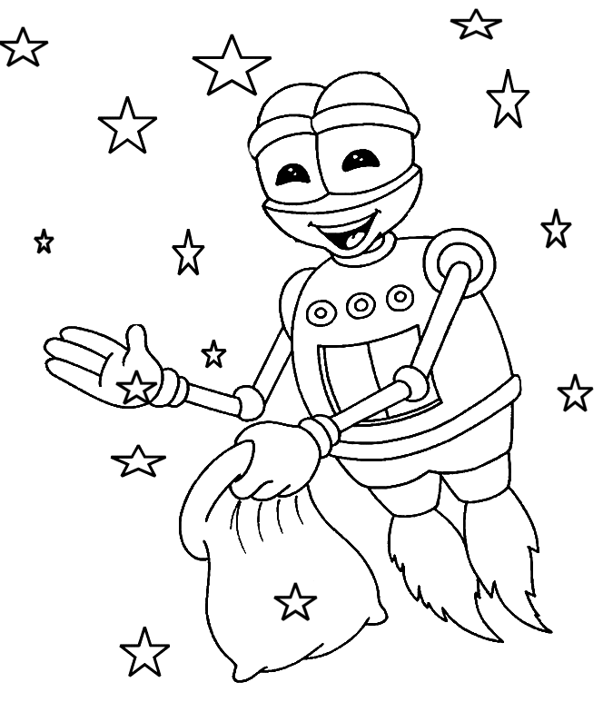 Coloring page: Adiboo (Cartoons) #23621 - Free Printable Coloring Pages