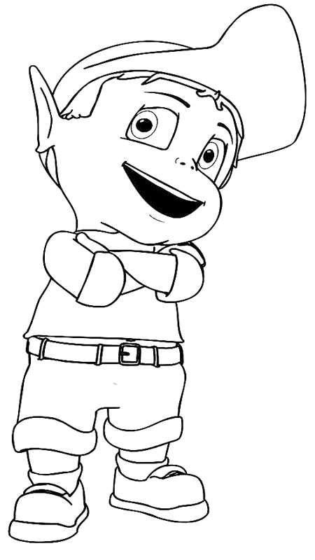 Coloring page: Adiboo (Cartoons) #23639 - Free Printable Coloring Pages