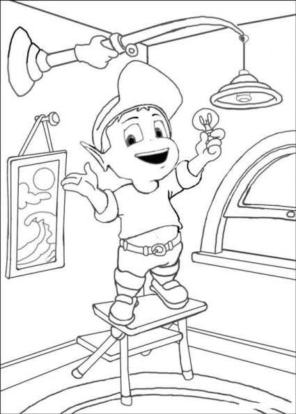Coloring page: Adiboo (Cartoons) #23655 - Free Printable Coloring Pages