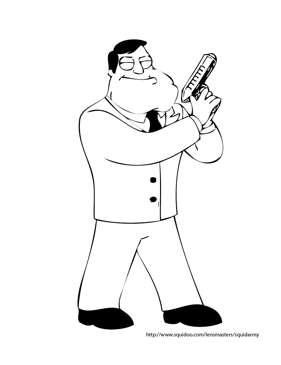 American Dad! 50897 (Cartoons) Free Printable Coloring Pages