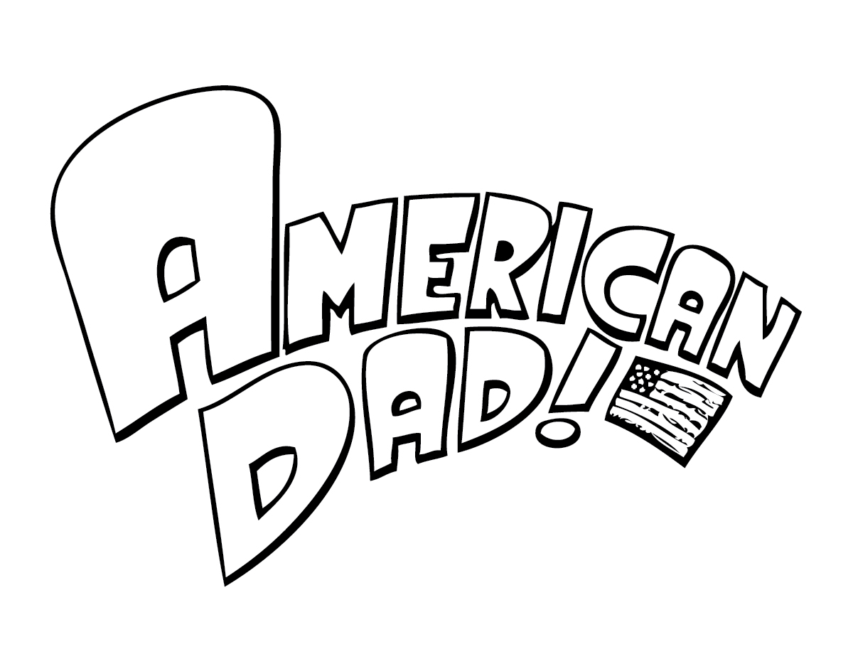Coloring page: American Dad! (Cartoons) #50900 - Free Printable Coloring Pages