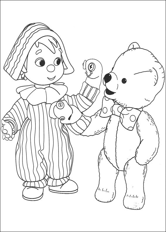 Coloring page: Andy Pandy (Cartoons) #26725 - Free Printable Coloring Pages