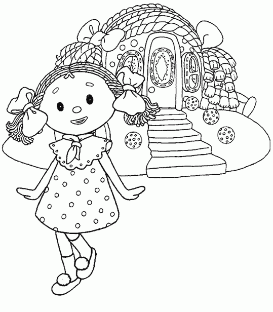Coloring page: Andy Pandy (Cartoons) #26737 - Free Printable Coloring Pages