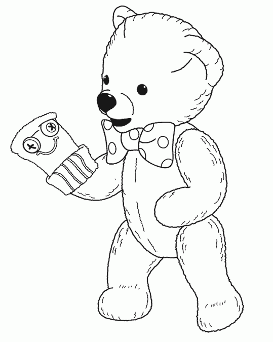 Coloring page: Andy Pandy (Cartoons) #26743 - Free Printable Coloring Pages