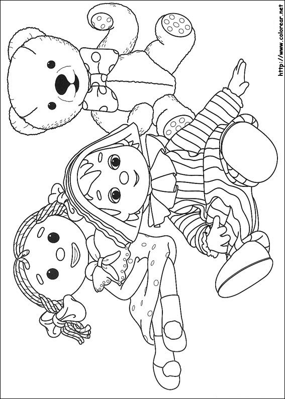 Coloring page: Andy Pandy (Cartoons) #26771 - Free Printable Coloring Pages