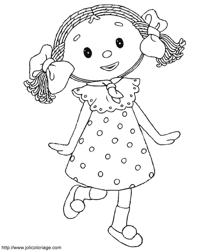 Drawings Andy Pandy (Cartoons) – Printable coloring pages