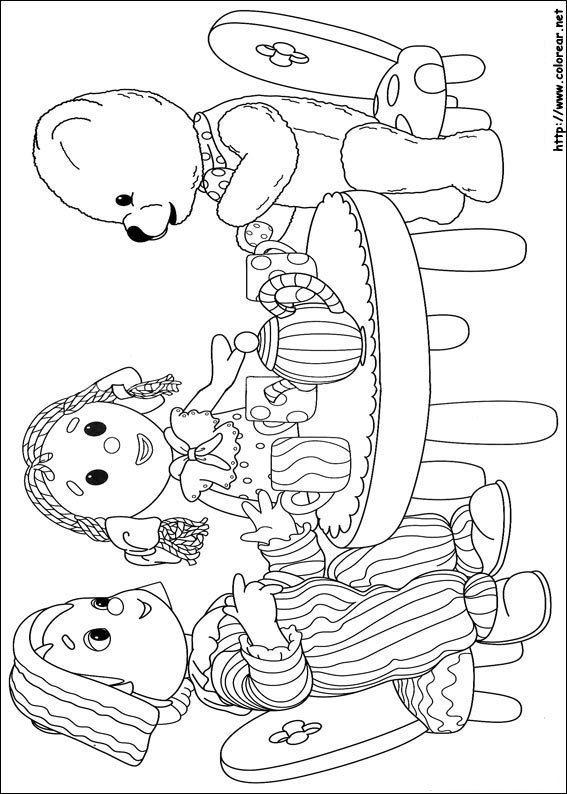 Coloring page: Andy Pandy (Cartoons) #26789 - Free Printable Coloring Pages