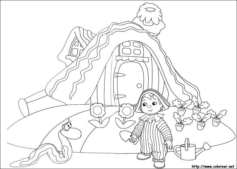 Coloring page: Andy Pandy (Cartoons) #26796 - Free Printable Coloring Pages
