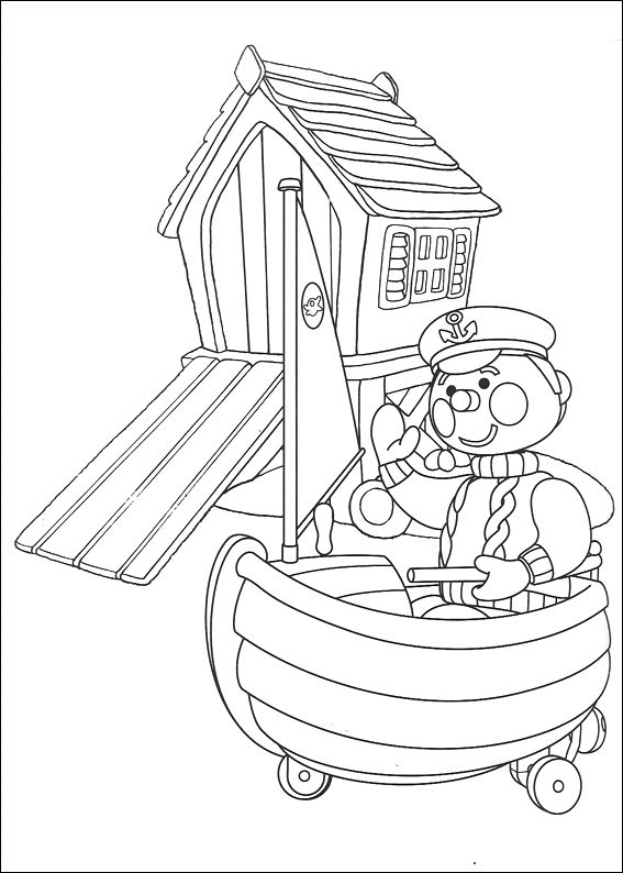 Coloring page: Andy Pandy (Cartoons) #26804 - Free Printable Coloring Pages