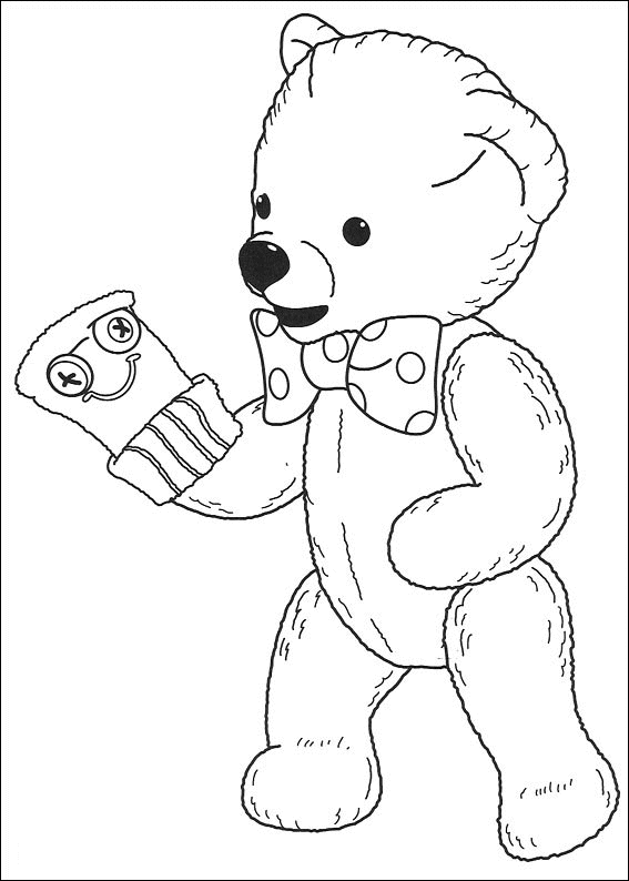 Coloring page: Andy Pandy (Cartoons) #26815 - Free Printable Coloring Pages