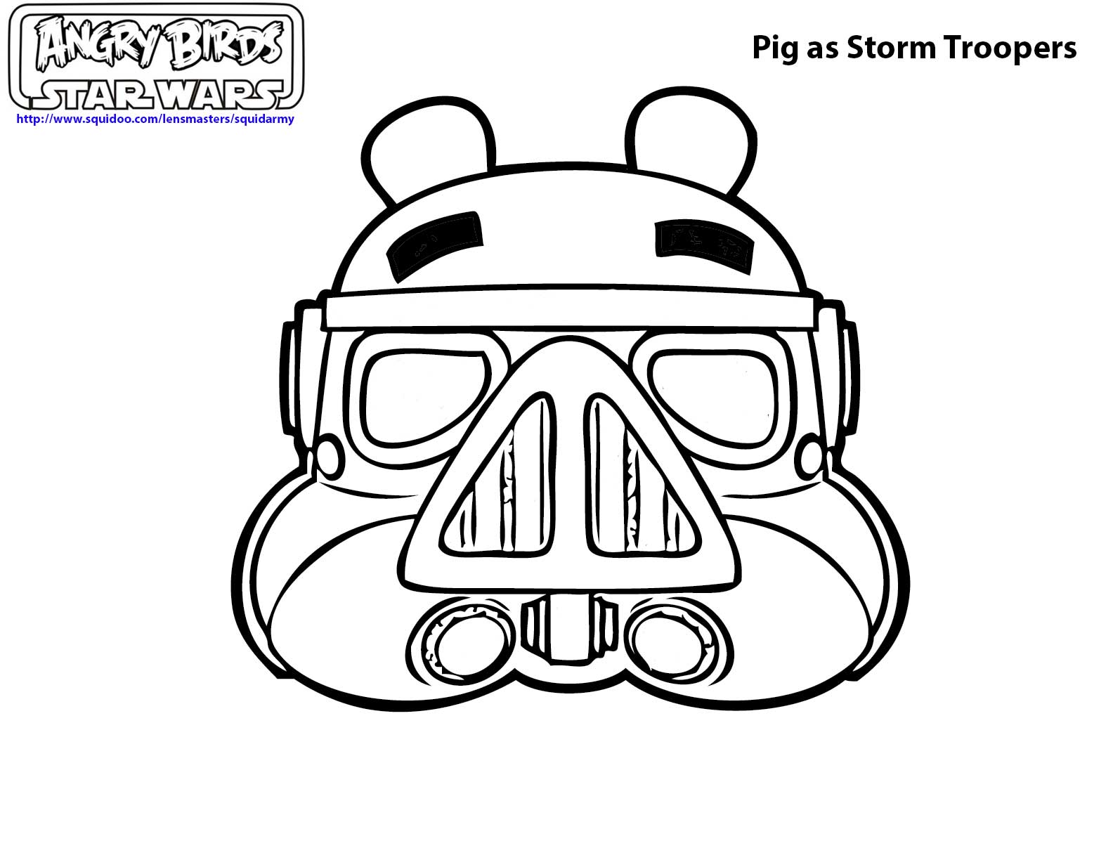 Coloring page: Angry Birds (Cartoons) #25082 - Free Printable Coloring Pages