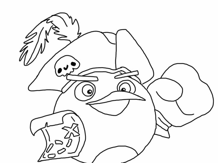 Coloring page: Angry Birds (Cartoons) #25087 - Free Printable Coloring Pages