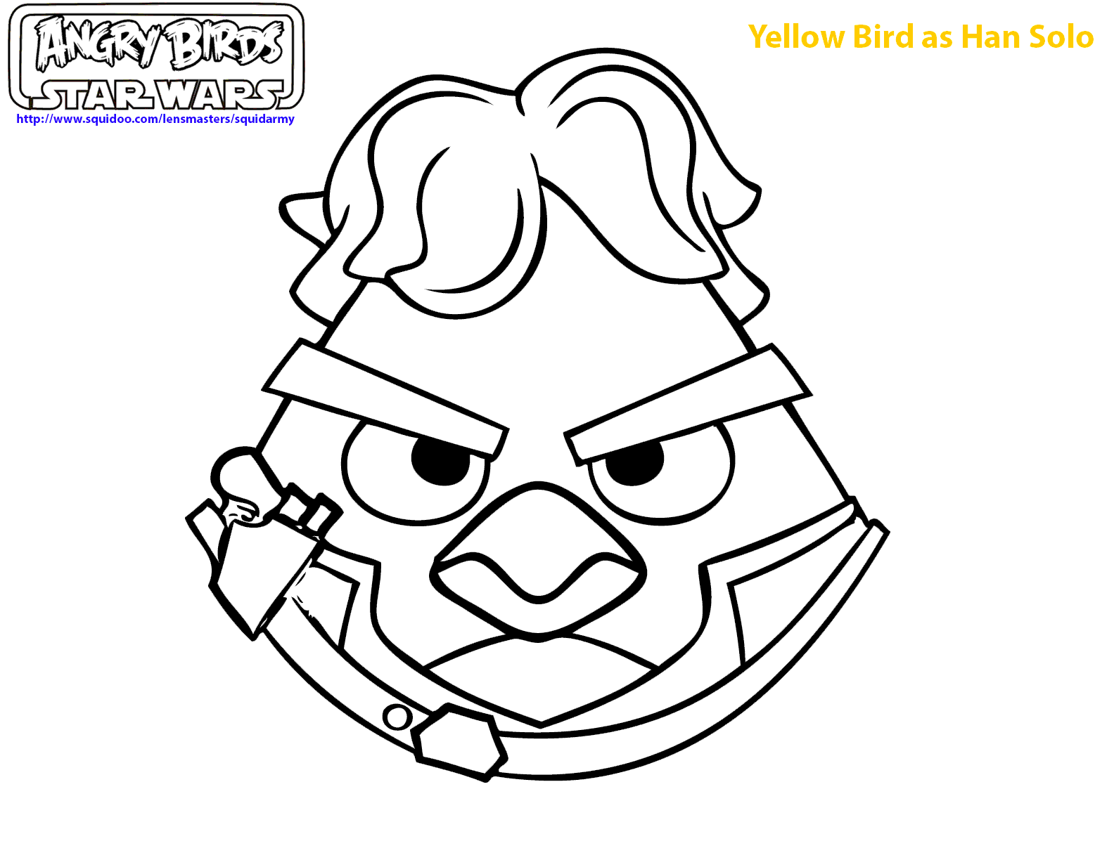 Coloring page: Angry Birds (Cartoons) #25089 - Free Printable Coloring Pages